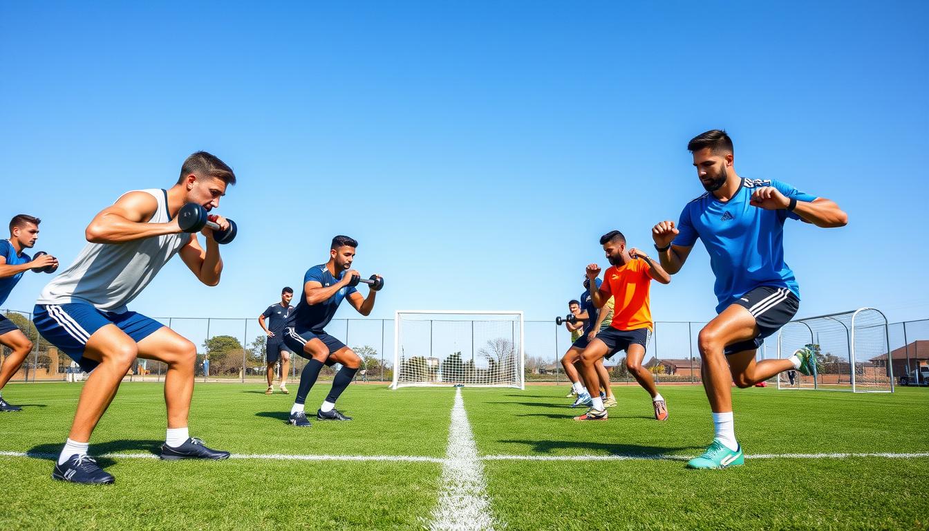 Trening snage za fudbalere – Ključne vežbe za poboljšanje performansi na terenu